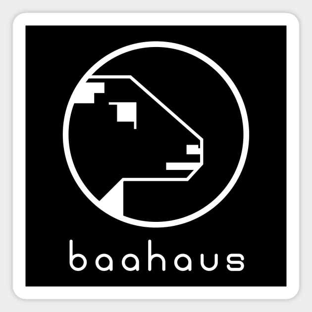 Bauhaus Parody: Baahaus Magnet by EliseDesigns